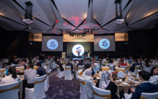 Professional event in Malaysia with multicultural audience